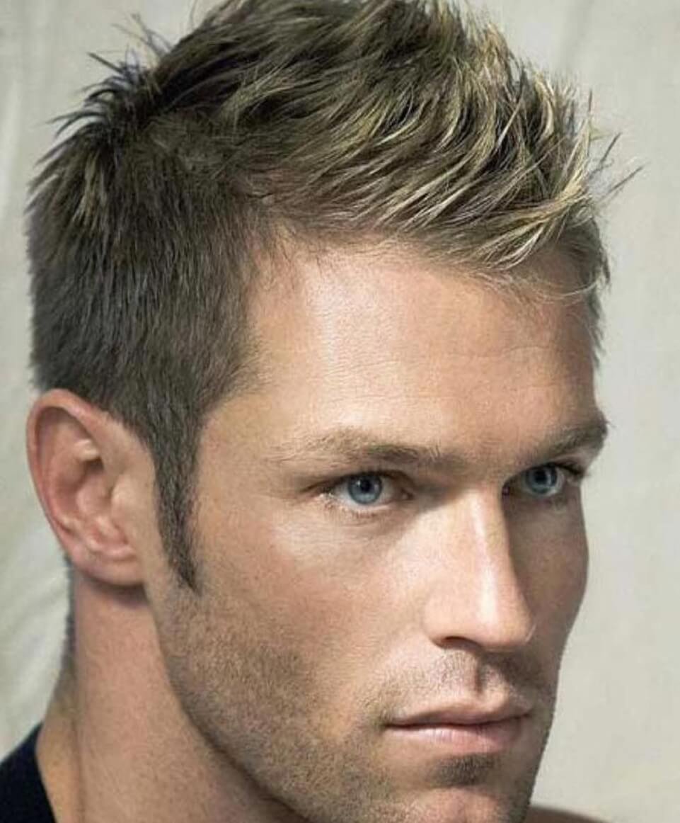 Fauxhawk men's hairstyles for thin hair

