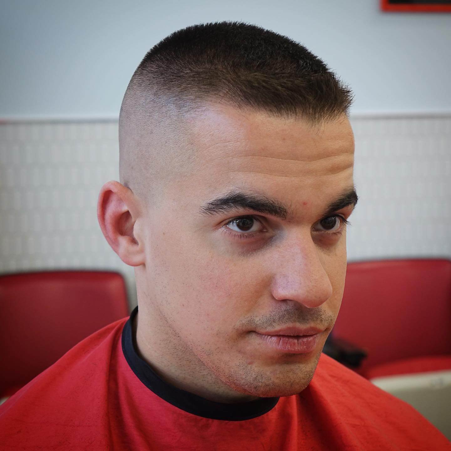 High and tight men's hairstyles for thin hair
