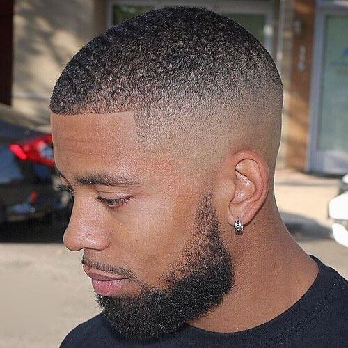 Low Fade With a Short Top