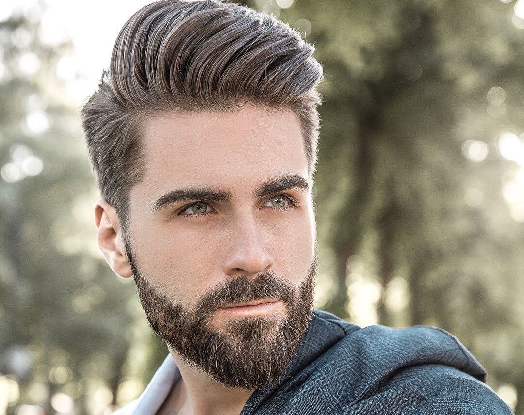 Simple Quiff with Beard
