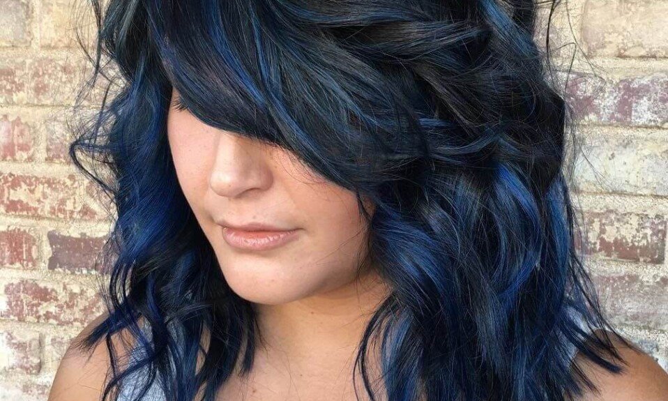 Ten Features Of Blue-black Hair Color! Who Looks Good With Blue Hair Color