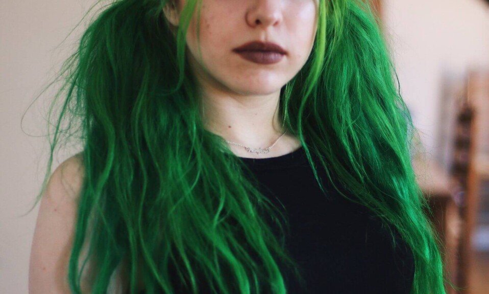 Fashionable With Green Hair Color. A Collection Of Green Hair Color Catalogs