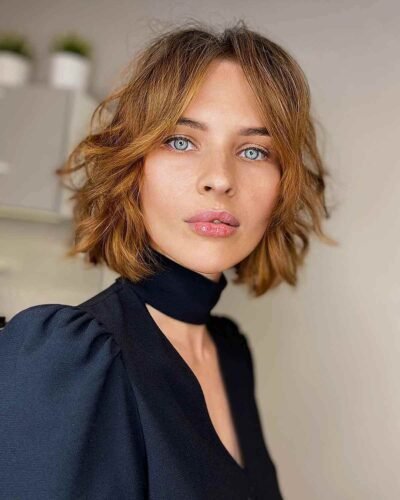 Loose Fluffy Wave Bob Adult Cute Bob Style Collection