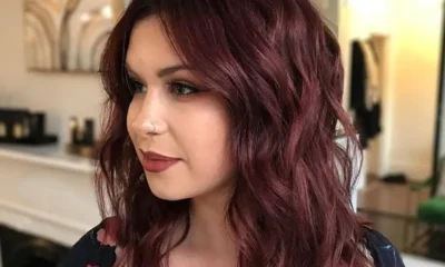 Wine Red Hair Color Guide Hair Color Collection By Charm And Length