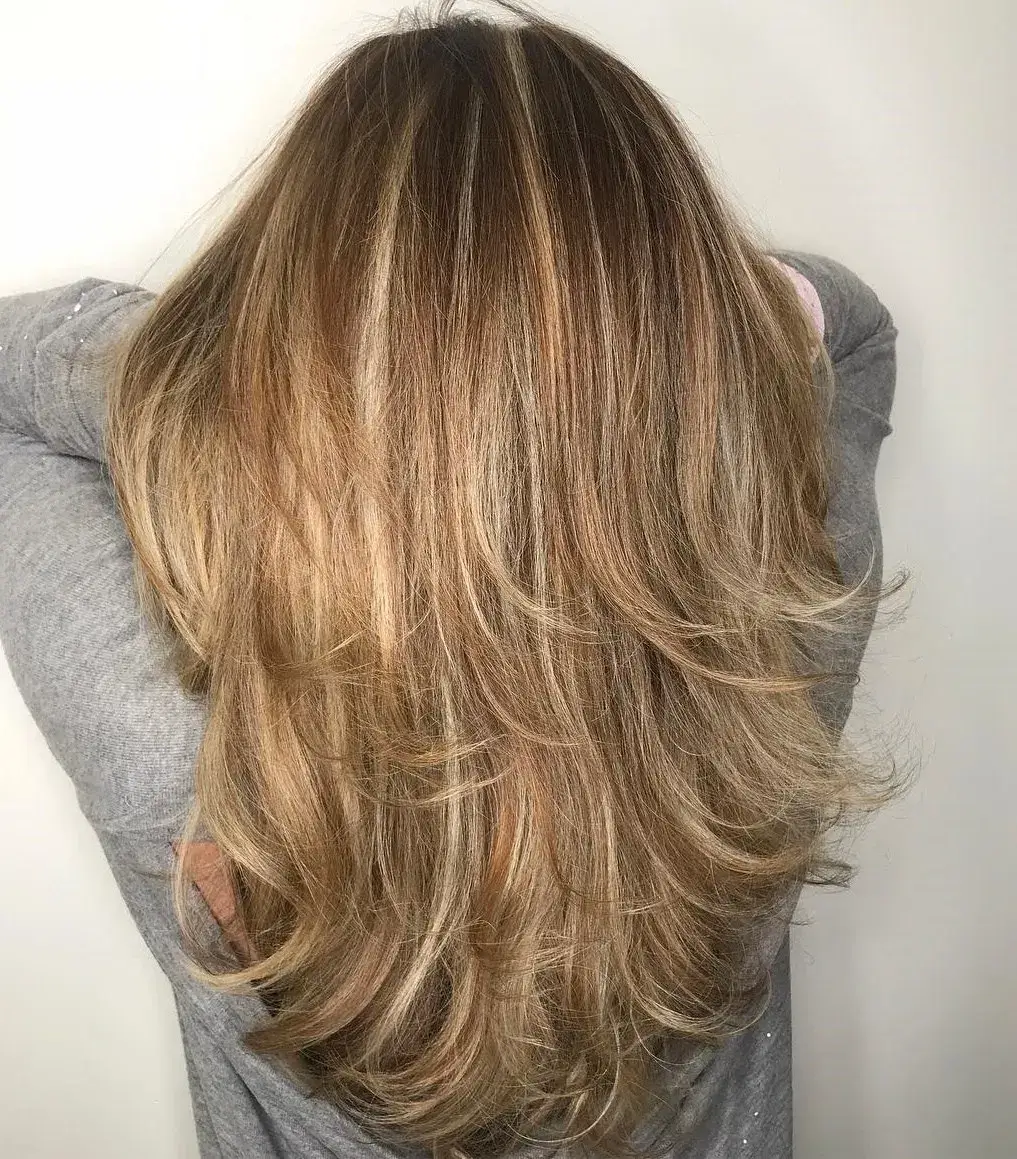 Layered Highlight Haircut Trends