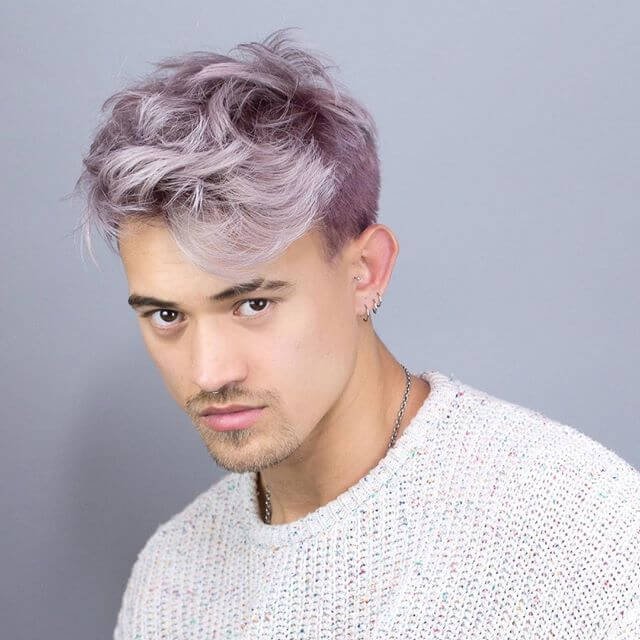 Lavender Ash Grey Hair Color