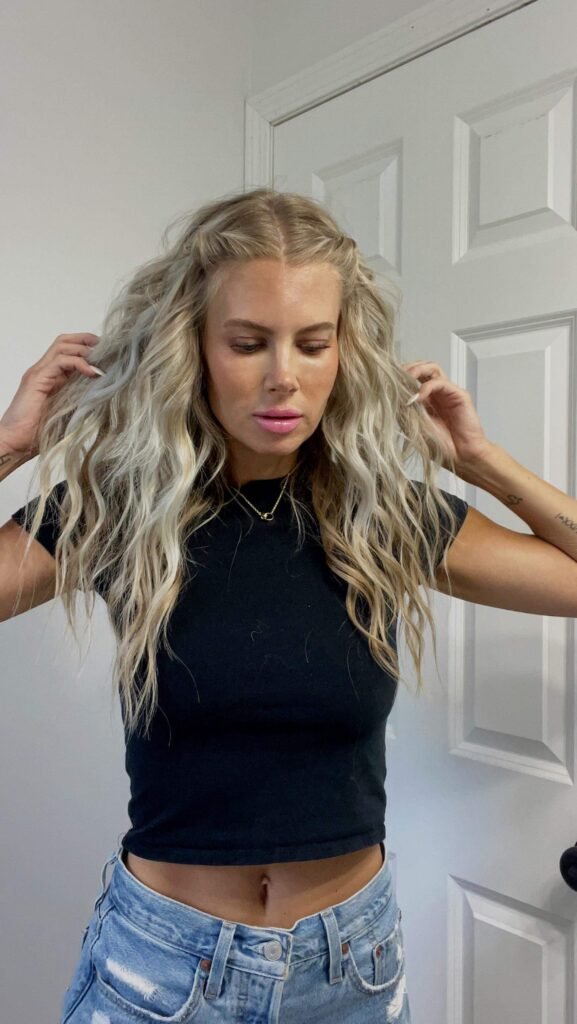 Romantic Waves With a Barbie Twist